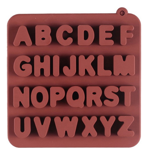 L 26 Letras Em Inglês: Moldes De Chocolate Feitos À Mão, Bol