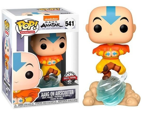 Funko Pop Aang On Air Scooter Avatar The Last Airbender