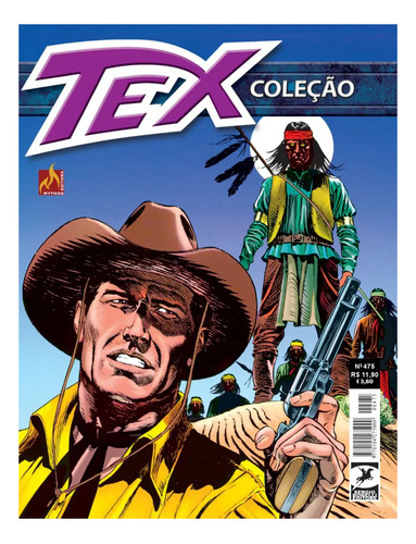 Tex: Terror Em Silver Bell, De Mauro, Boselli. Tex Coleção, Vol. 475. Editorial Mythos, Tapa Mole, Edición 475 En Português, 2013