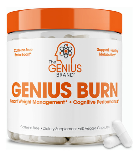 Genius Fat Burner - Quema Grasa, Suplemento Termogénico Pa.