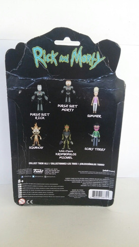 Figura Rick And Morty Purge Suit Morty Funko Los Germanes