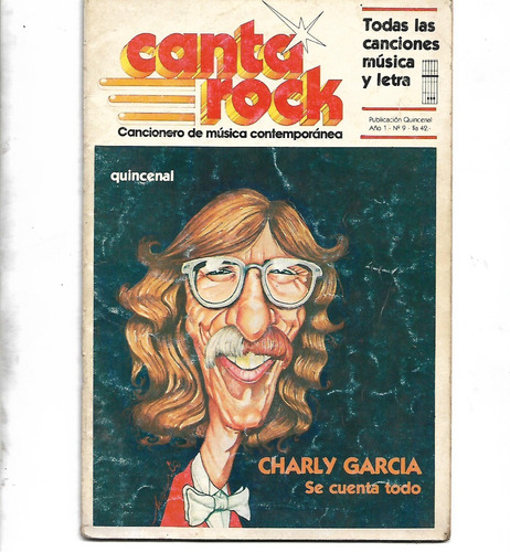 Canta Rock #9 1984 Charly Garcia Entrevista Acordes