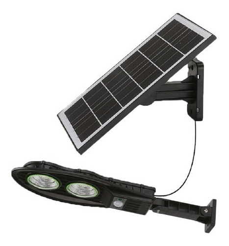 Foco Led Solar 100w Sensor Movimiento Panel Control Remoto