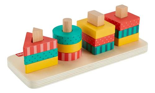 Classificador de Formas de Madeira para Bebês - Fisher Price