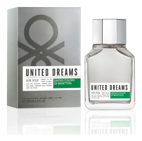 United Dreams Aim High 100 Ml Edt Spray De Benetton Orginal