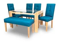 Comprar Mobiliari Comedor 4 Sillas + Banqueta Yoongi + Envío Gratis