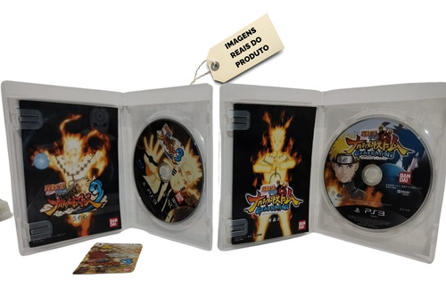Naruto Shippuden Ultimate Ninja Storm Combo Ps3 Japonês (Recondicionado)