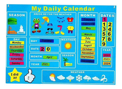 Busy Board Actividades Preescolares De Calendario