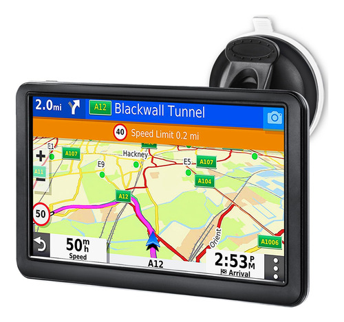 Ohrex Navegacion Gps Para Automovil, 7 Pulgadas, Con Mapas D