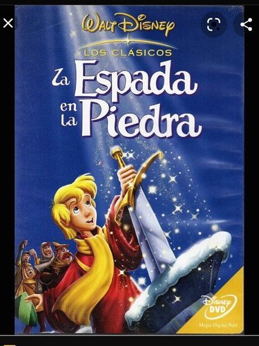 Walt Disney La Espada En La Piedra Dvd Original