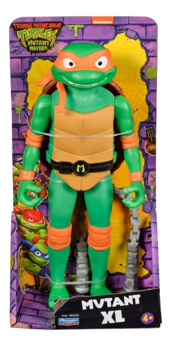 Figura Tortugas Ninja Michelangelo 30 Cm Mutant Xl 