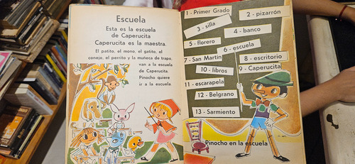 Pinocho Y Yo. Lectura Primer Grado. 1974 Ramos Gonzalez (Usado)
