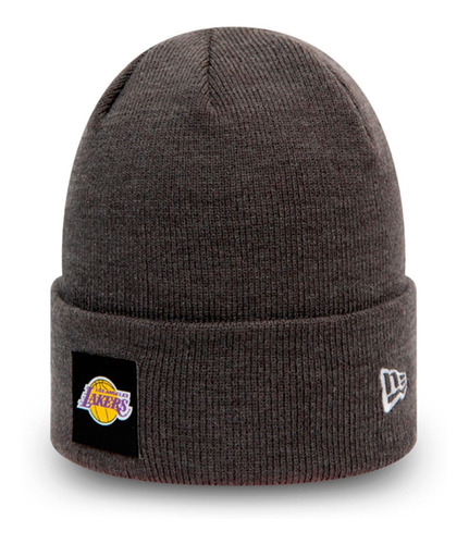 Beanie New Era Nba Los Angeles Lakers Unisex Gris