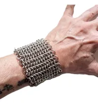 Comprar Brazalete Tipo Medieval Técnica Chainmaille Hombre Mujer 