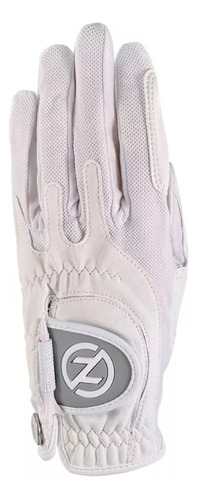 Guantes Golf Zero Friction Compression Izquierdo Blanco Muje