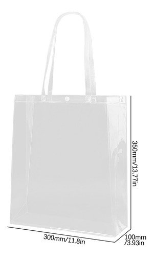Bolsa Transparente A Través De Bolso De Pvc Bolsa De Cosméti