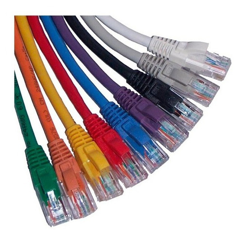 Cable De Red Patchcord Cat5e 7,62m Blanco Dracma