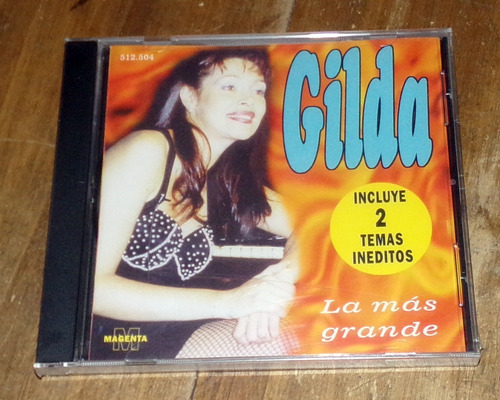 Gilda La Mas Grande 2 Temas Ineditos Cd Nuevo Kktus
