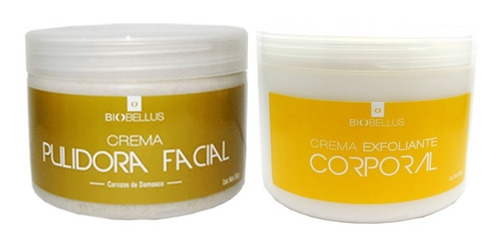 Crema Pulidora Facial Y Corporal Biobellus 250gr Profesional