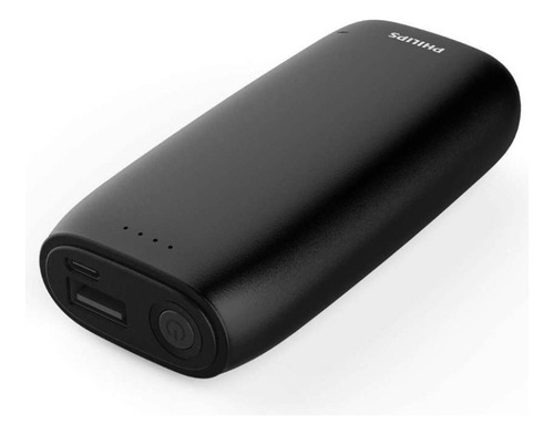 Batería Portatil Power Bank Philips 4000 Mah Negra