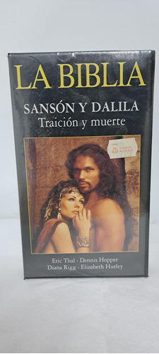 Vhs La Biblia. Sansón Y Dalila  Traición Y Muerte  