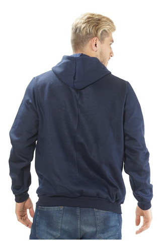 Imagen 2 de 8 de Buzo Canguro Rustico Campera Hombre Con Capucha Prince