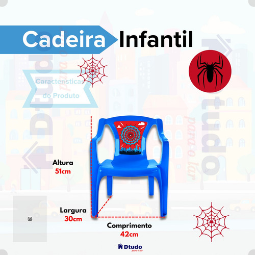 Conjunto Mesa E 2 Mini Cadeiras Poltrona Infantil Com Label