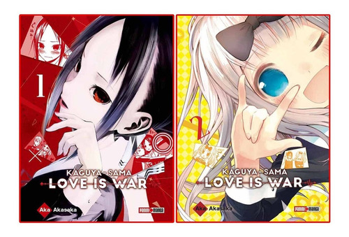 Combo Kaguya-sama Love Is War 01 Y 02 - Manga - Panini