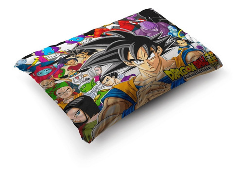 Imagen 4 de 5 de Funda De Almohada Dragon Ball Super Broly 70x45cm Vudú Love