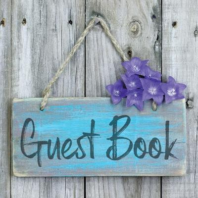 Libro Guest Book : Sign In Visitor Log Book For Vacation ...