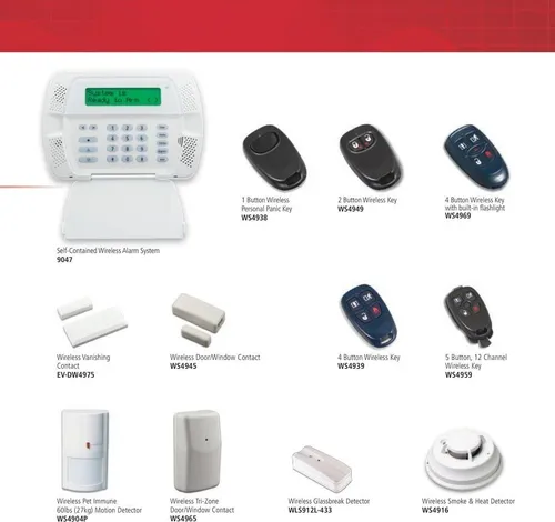 Kit Alarma Dsc Scw-9045 Autonoma E Inalámbrica + Bx-n80