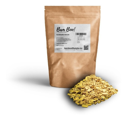 Imagen 1 de 3 de Cacahuate Natural 700 Gr Bam Boo! Lifestyle