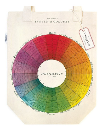 Cavallini & Co. Bolsa De Mano Color Wheel Tote Bag