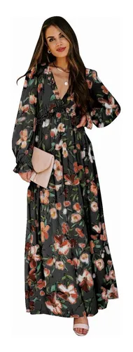 Maxi vestidos estampados hotsell