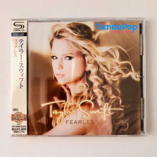 Taylor Swift Fearless Japon Super Deluxe 20 Trk Bonus Tracks