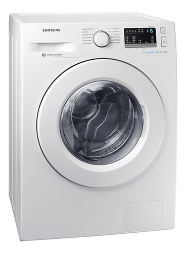 Lavasecarropas automático Samsung WD90M4453 blanco 9kg 220V