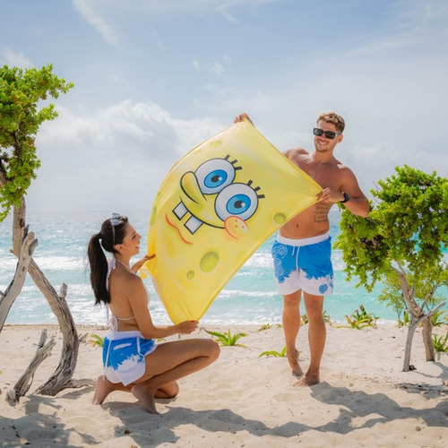 Quiubolee! Toalla Bob Esponja Amarillo Bob Esponja