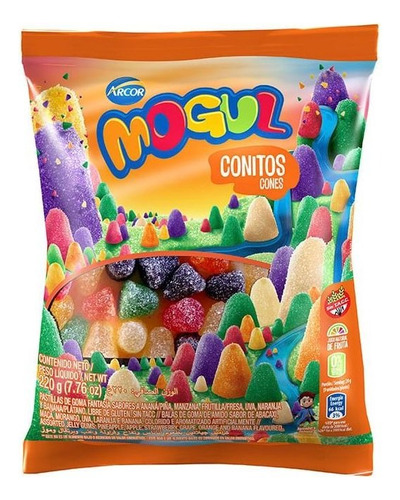 Mogul Gomitas Conitos 1kg En Golosinar