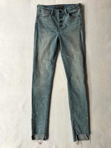 Abercrombie & Fitch Jeans High-rise Deslavados Skinny