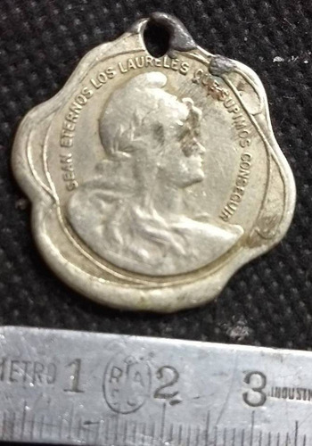 Medalla Antigua Centenario Revolucion Mayo Maipu 1910