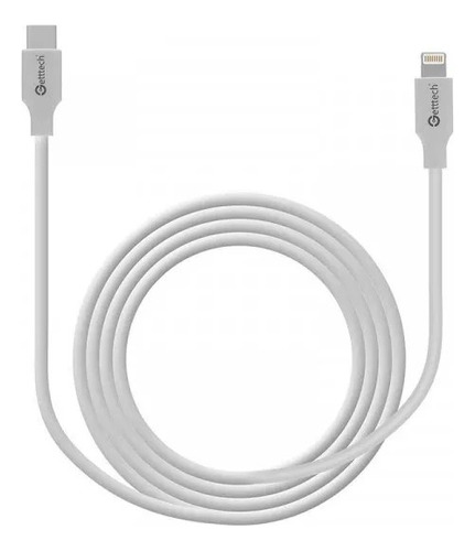 Cable Getttech Usb C Y Compatible Lightning Gcl-ltut-01