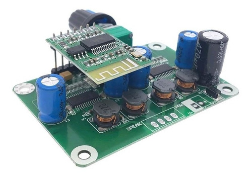 Amplificador Clase D Estereo 30wx2 + Modulo Bluetooth