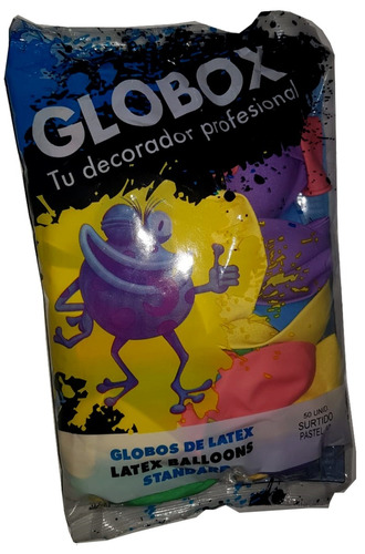 Globos Standard 12   Pastel Surtidos X 50 Unidades X 6 Pack 