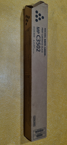 Toner Ricoh Mp C3002 C3502 Original Negro Negro
