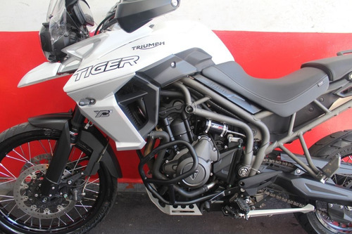 Imagem 11 de 11 de Triumph Tiger 800 Xcx 800xcx Abs 2020 Branca Branco