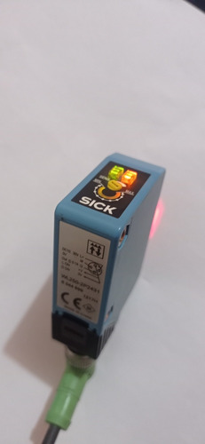 Sensor Photoelectric Sick Wl250-2p2431 Usado Funciona Bien.