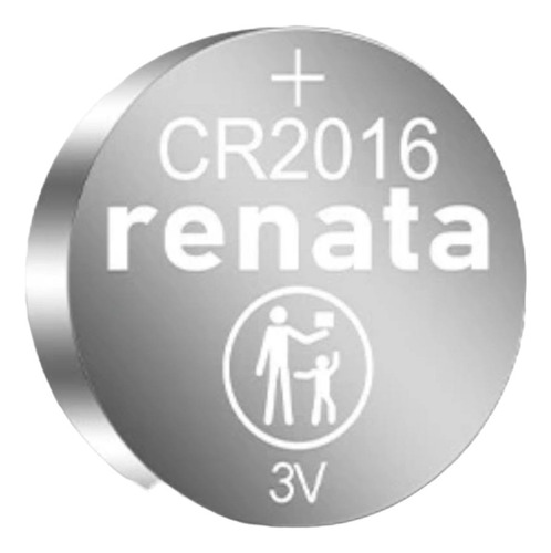 Batería Renata Cr2016 Botón 3v