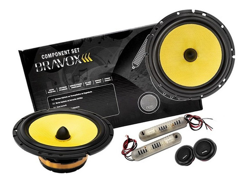 Kit 2 Vias Bravox 6  Cs60k