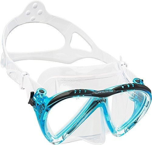 Mascara De Cressi Lince Para Adultos Snorkeling Y Apnea 100%