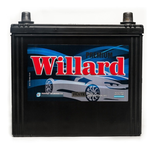 Bateria 12x45 Willard Ub425 Tipo Original Fit City Atos